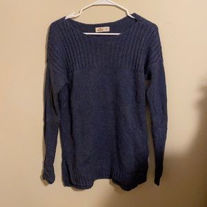 Blue sweater from Hollister